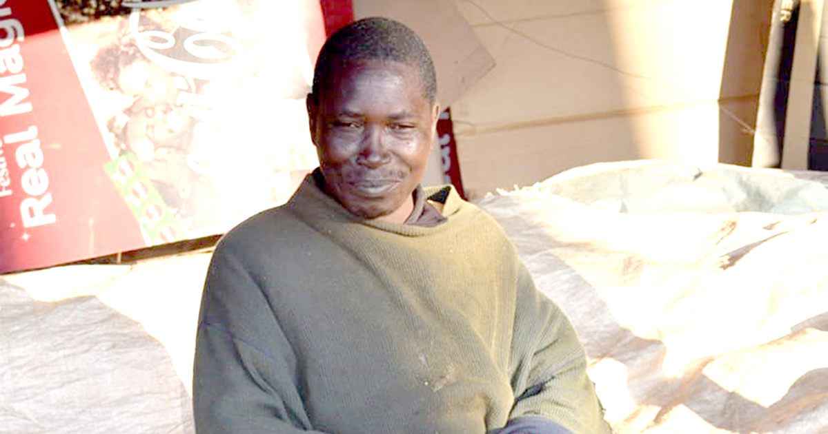 Family's 'long-lost brother' homeless again and happy