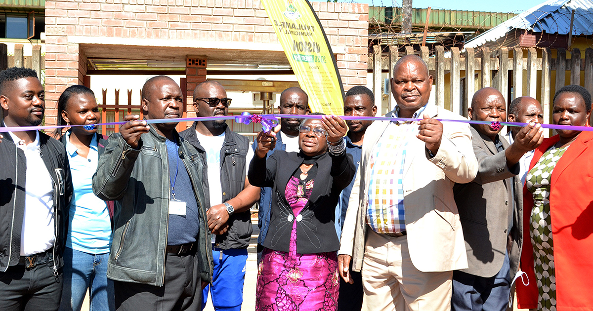 Thirty-two new market stalls for hawkers at Donald Fraser