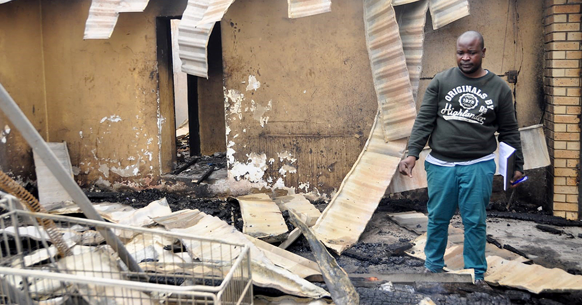 Family destitute after mysterious fire consumes home
