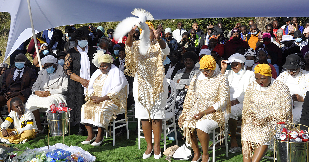 White funeral for Ndivhuho Mathoni