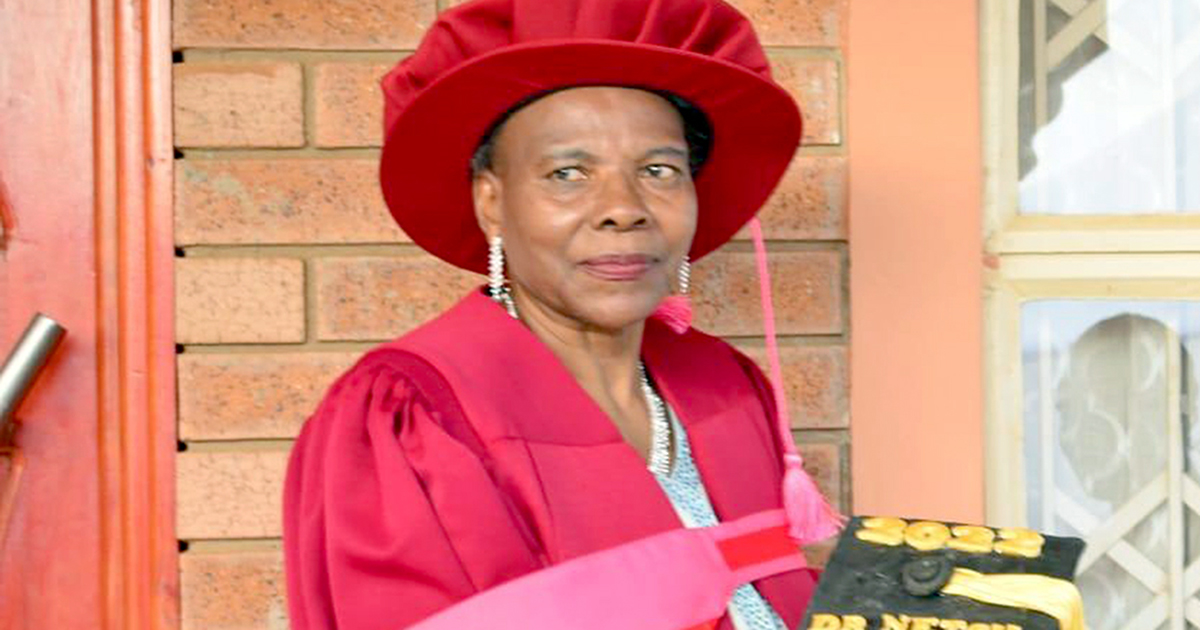 At the age of 72 former principal gets a doctor's degree