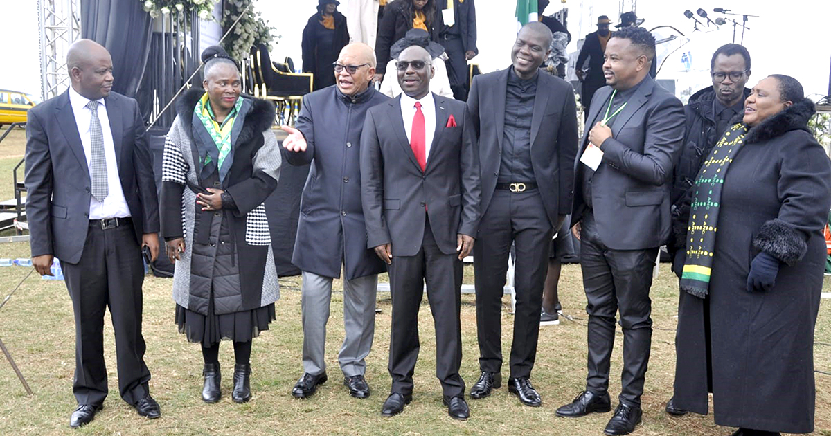 Top leaders pay respect to Mayor Maluleke