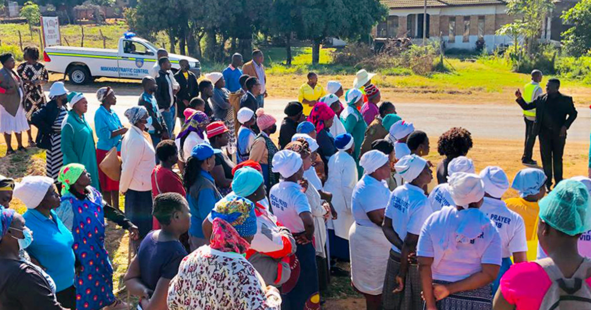 Prayer session for a safer R578 road