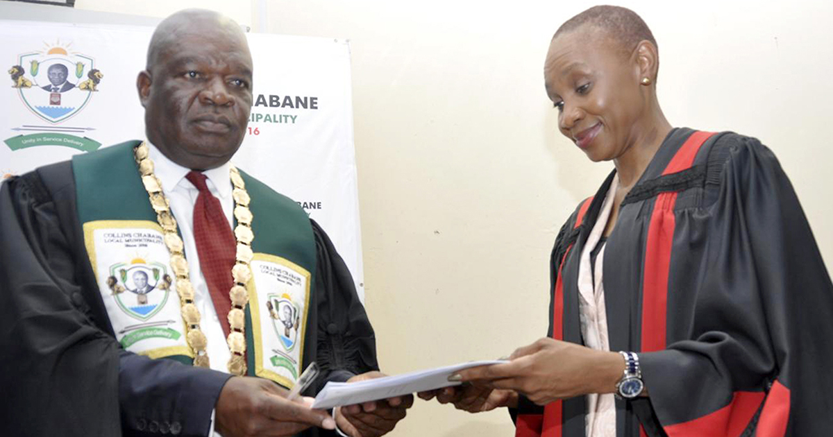 Cllr Shadrack Maluleke sworn in as new Collins Chabane mayor
