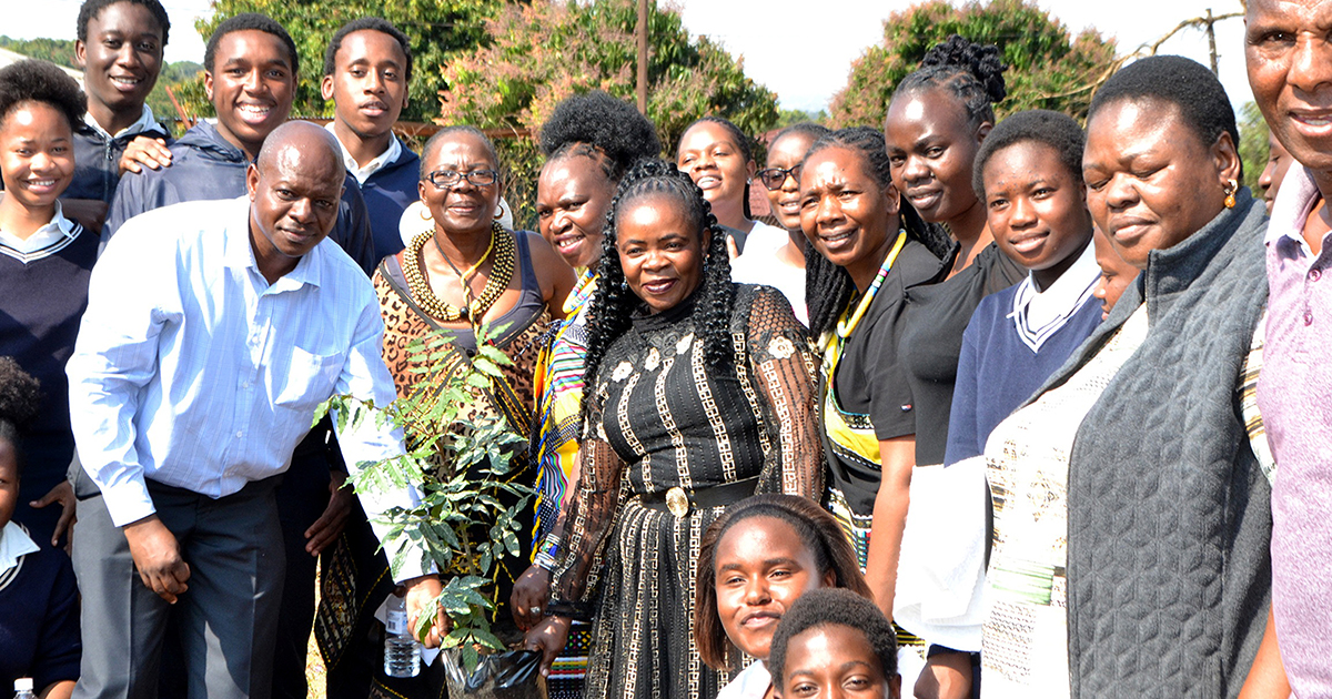 Learners encouraged to plant trees