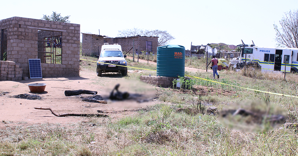 Izinyoka burnt to death at Chavani village