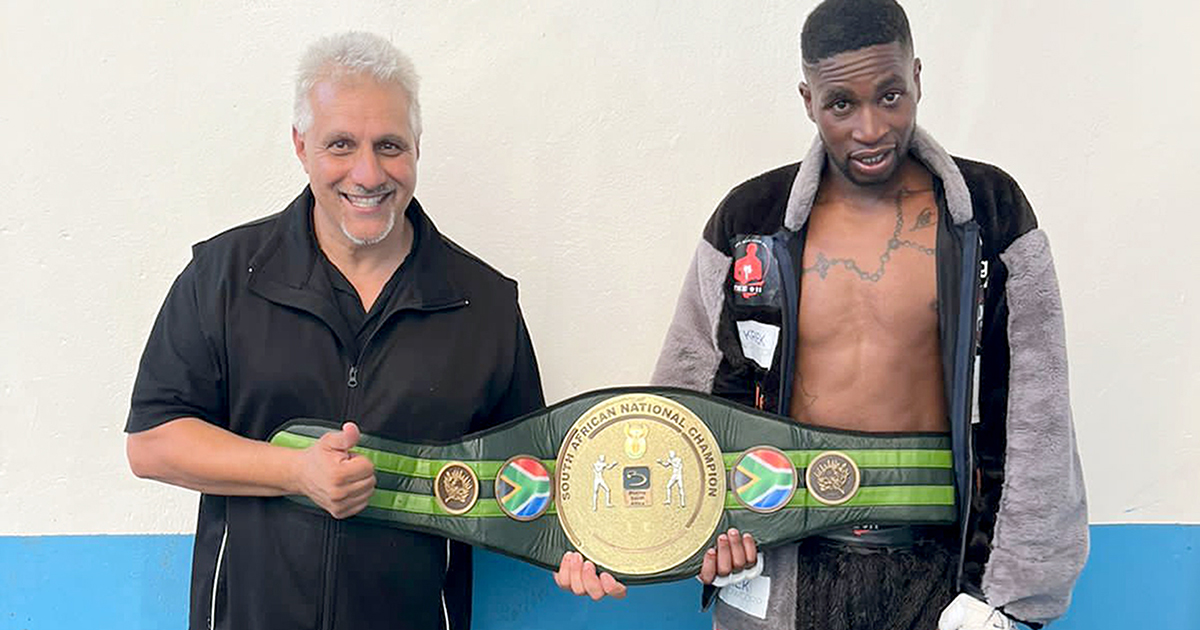 Magagane is aiming for world title