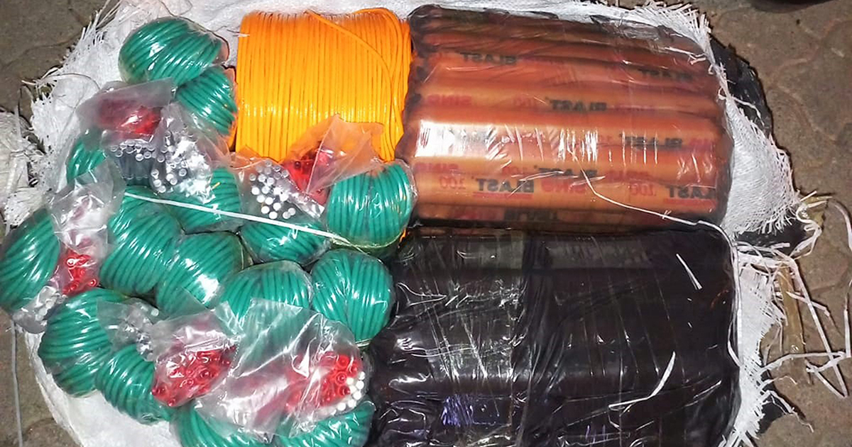 Two in court for trying to smuggle explosives into country