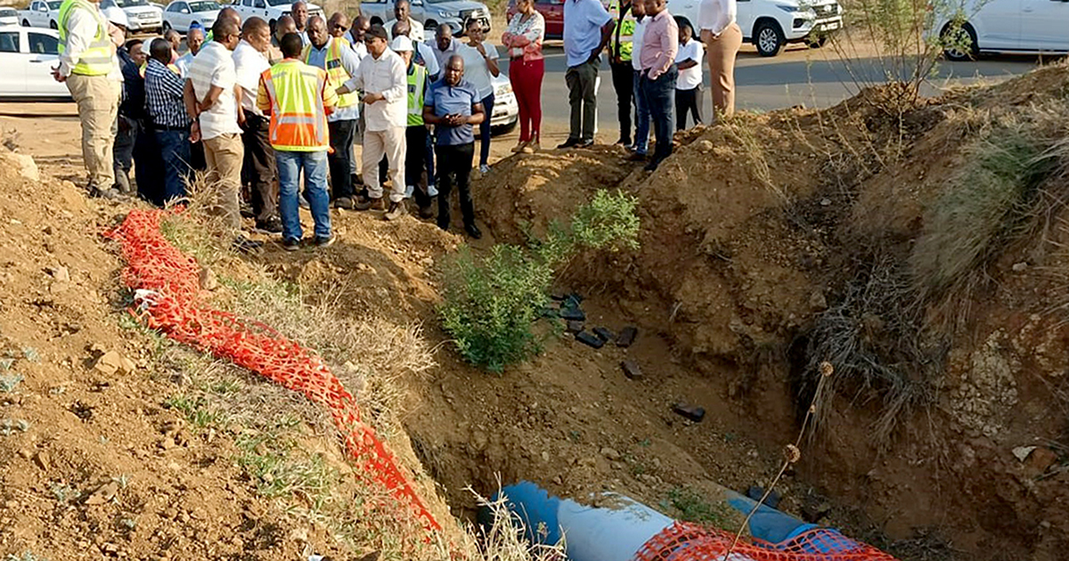 Nandoni water project monitored to ensure communities get water