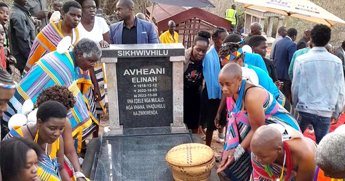 Mukegulu Vho-Elinah (104) laid to rest