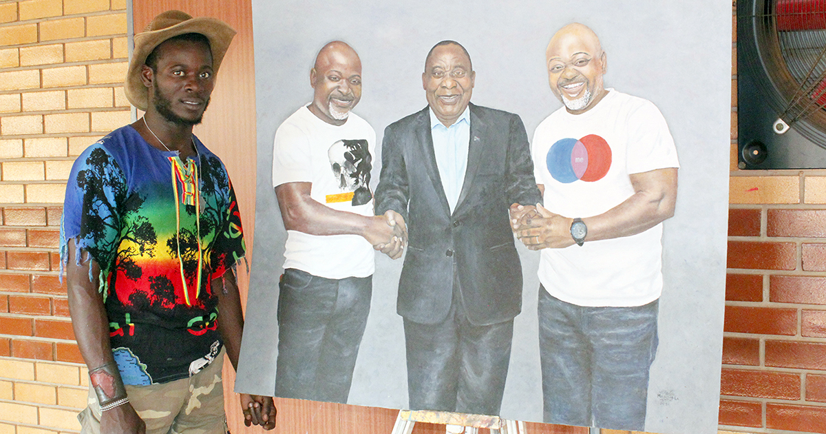 Local boxer shows creative side outside the ring