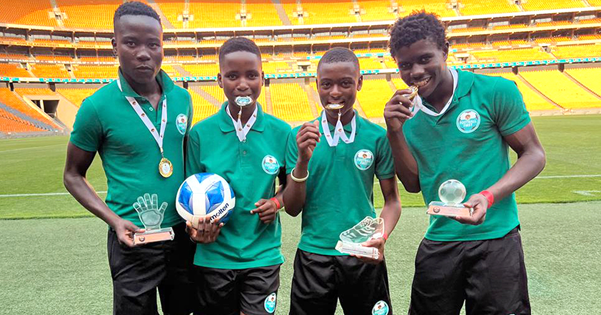 Thohoyandou U/15 boys crowned as the FNB champs
