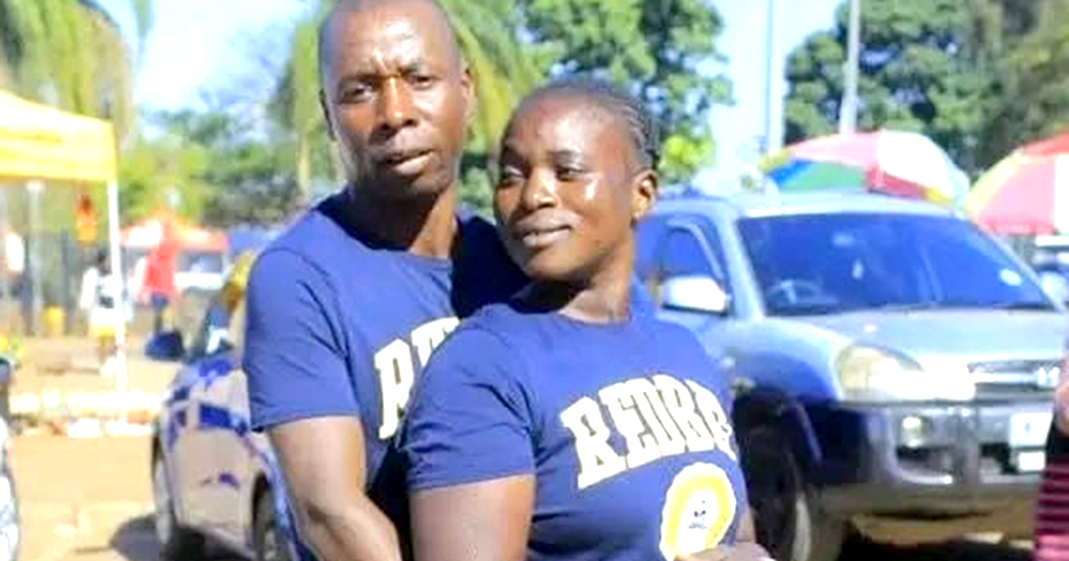 Husband shot dead and wife wounded during break-in