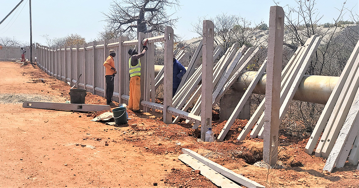 Musina's cemetery now a safer place for mourning families
