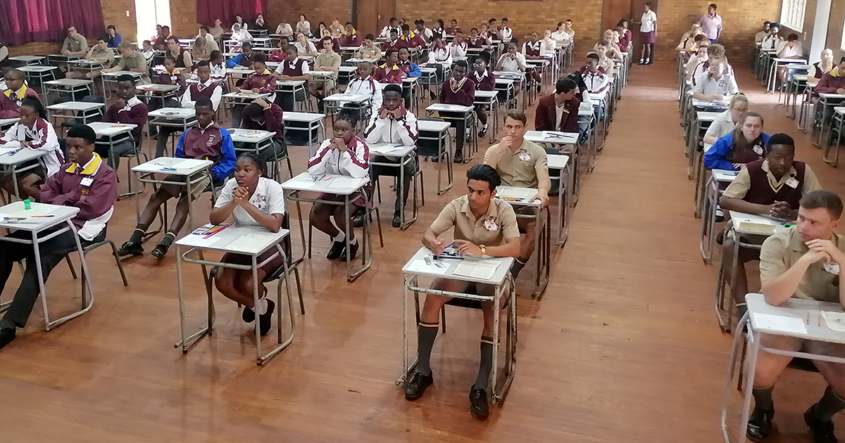 MEC's visit marks the start of final matric examinations