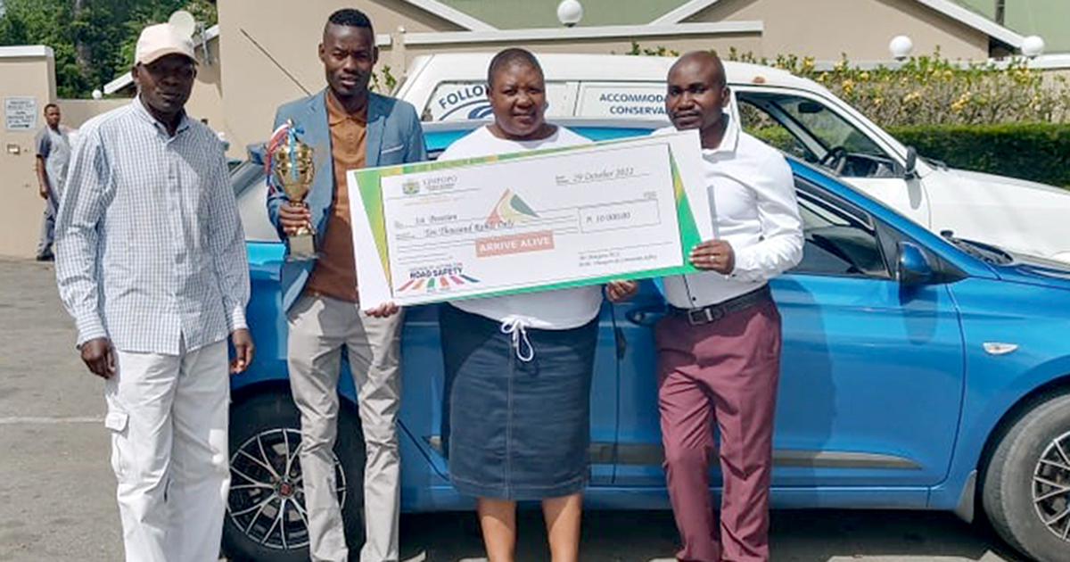 Florah Rambau is best female taxi driver in Limpopo for 2022