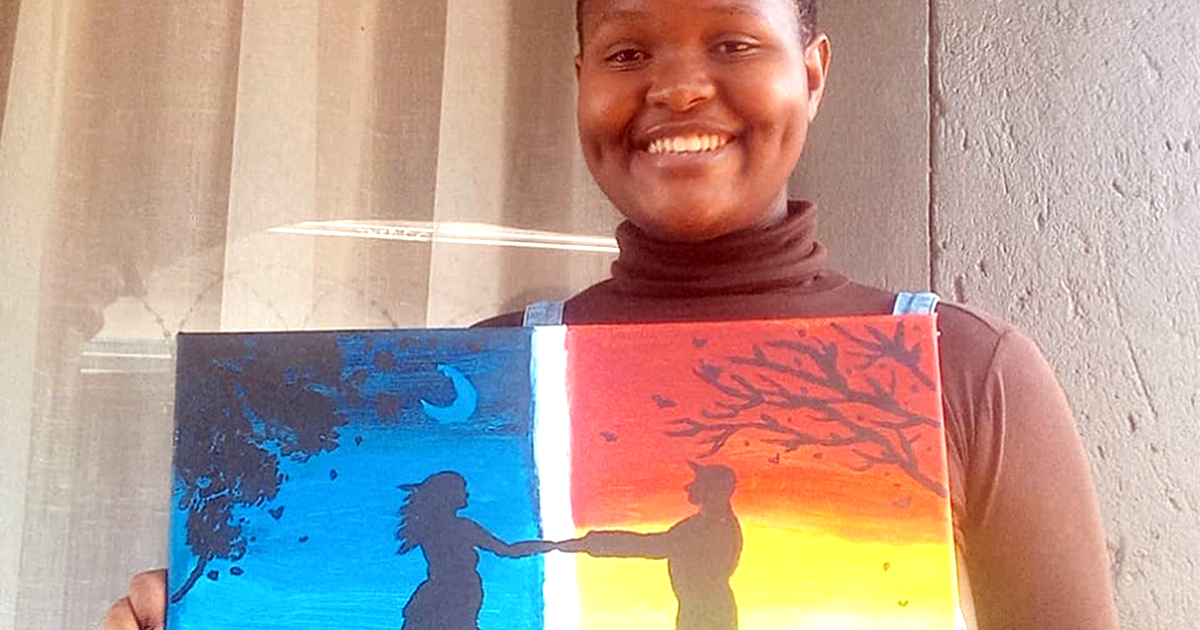 Pfariso enchants people with her artistic skills