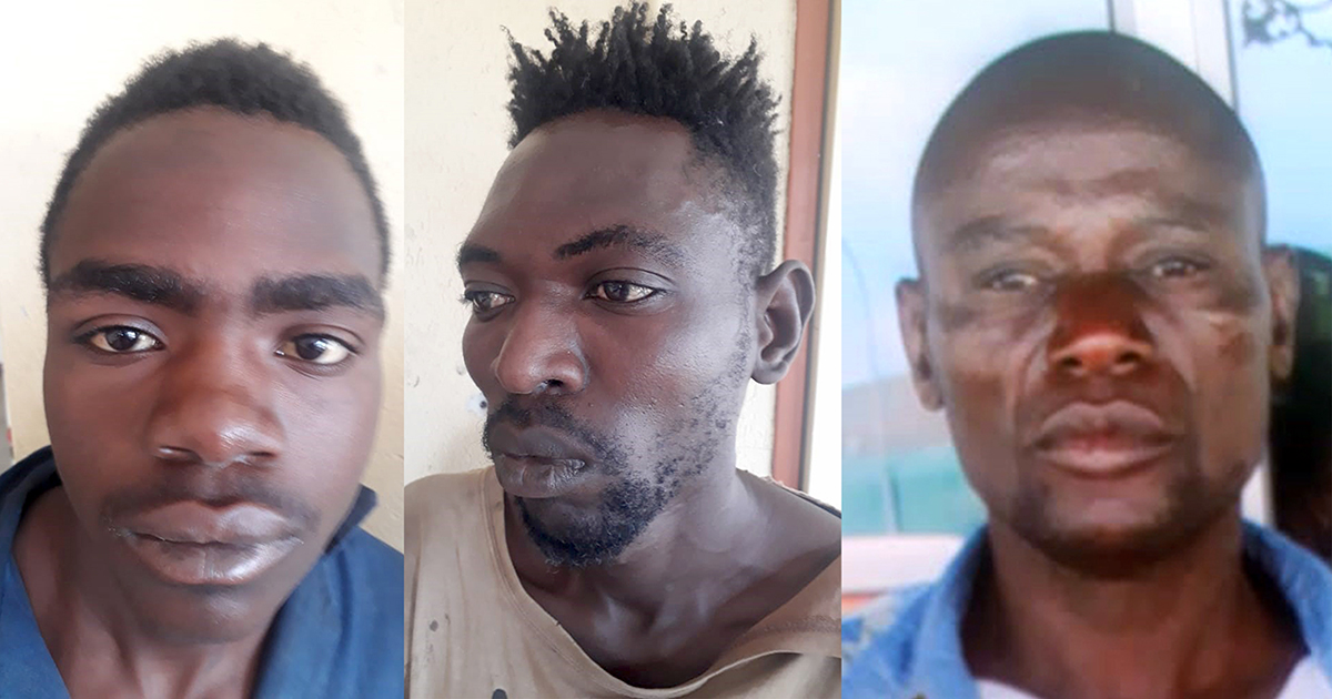 Help police recapture these three fugitives