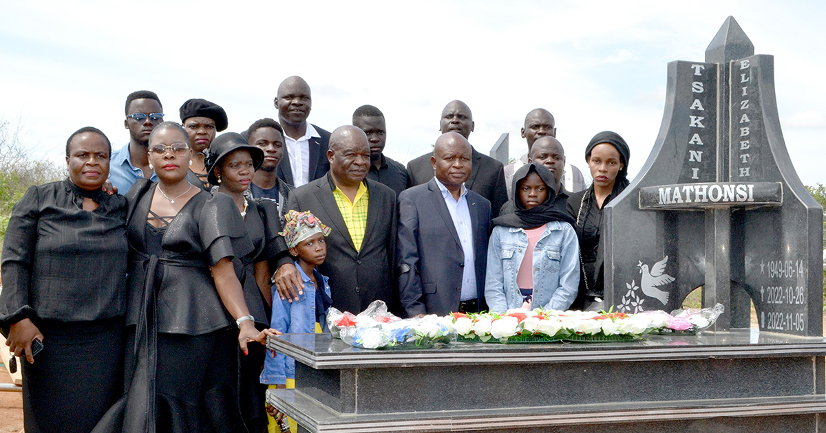 Elizabeth Shibambu laid to rest at Gumbani