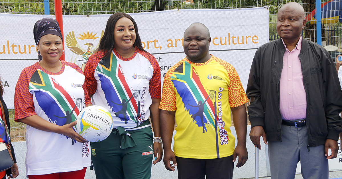 Tshikhuthula High gets its own multipurpose sports court