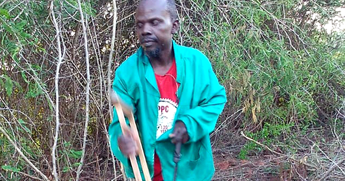 Disabled man robbed of his firewood