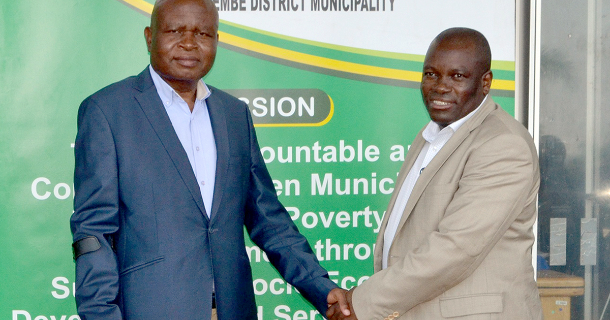 Vhembe's acting MM urged to speed up service delivery