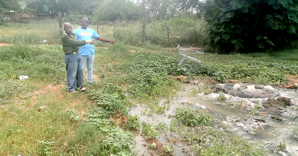 Nancefield residents fed-up with 'eight year long' sewage spill