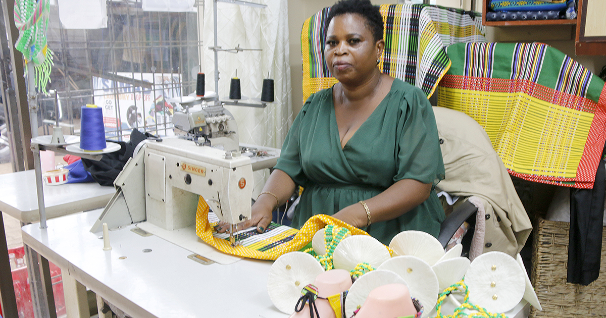Mabogo's love for making clothes now pays the bills