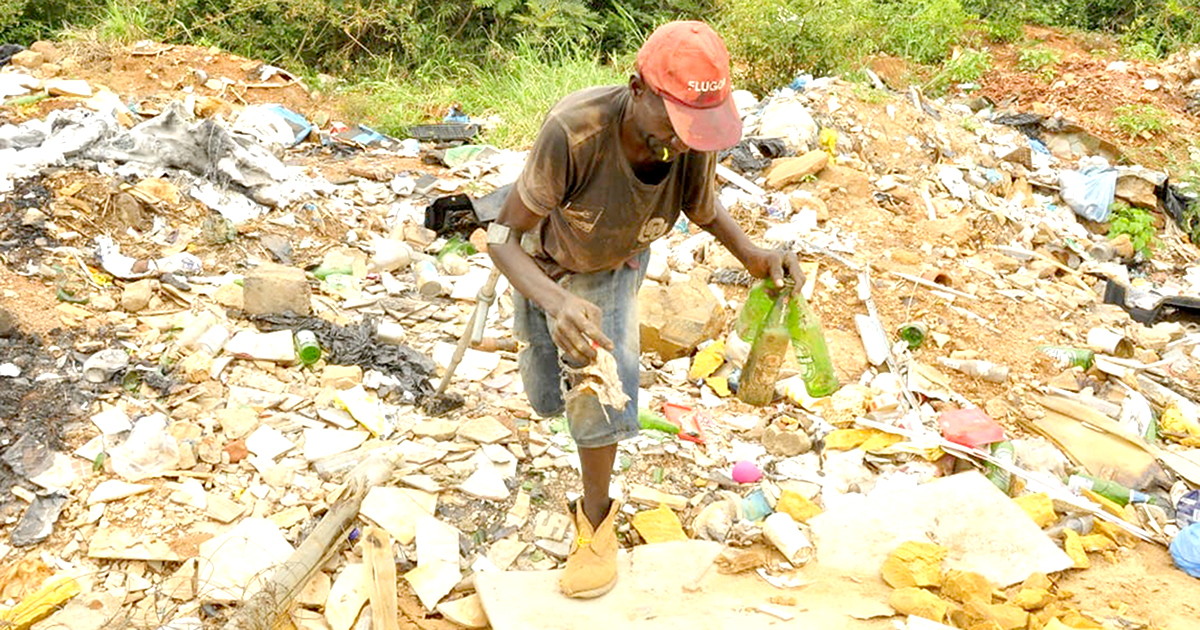 Out of scrap Chamauya finds ways to support himself