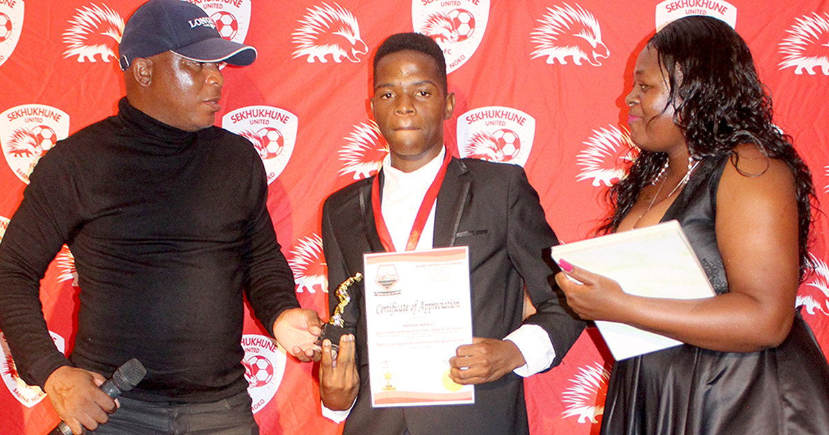 Rams Soccer Academy rewards top performers