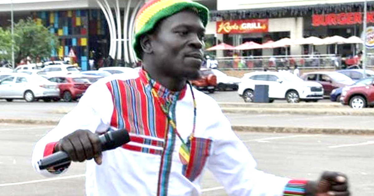 Ras Pee Khwalu is ready to take his music to the people