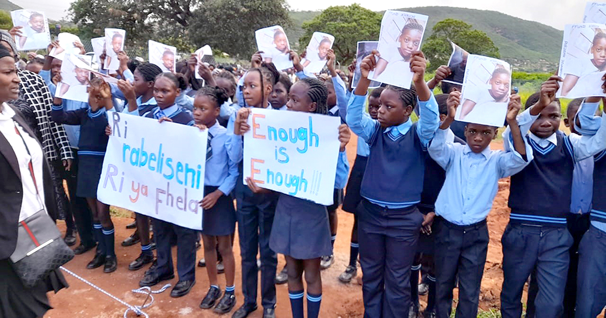 Family finally gets to bury young Pfunzo