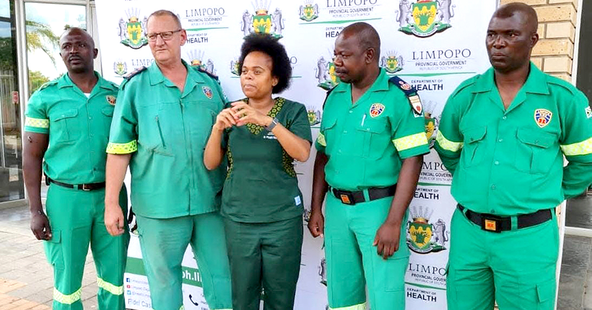 Limpopo's rescue team leave for Turkey