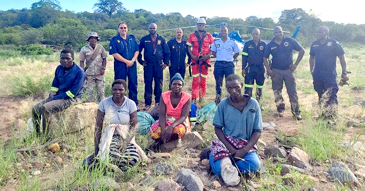 Raging river traps group on island for days