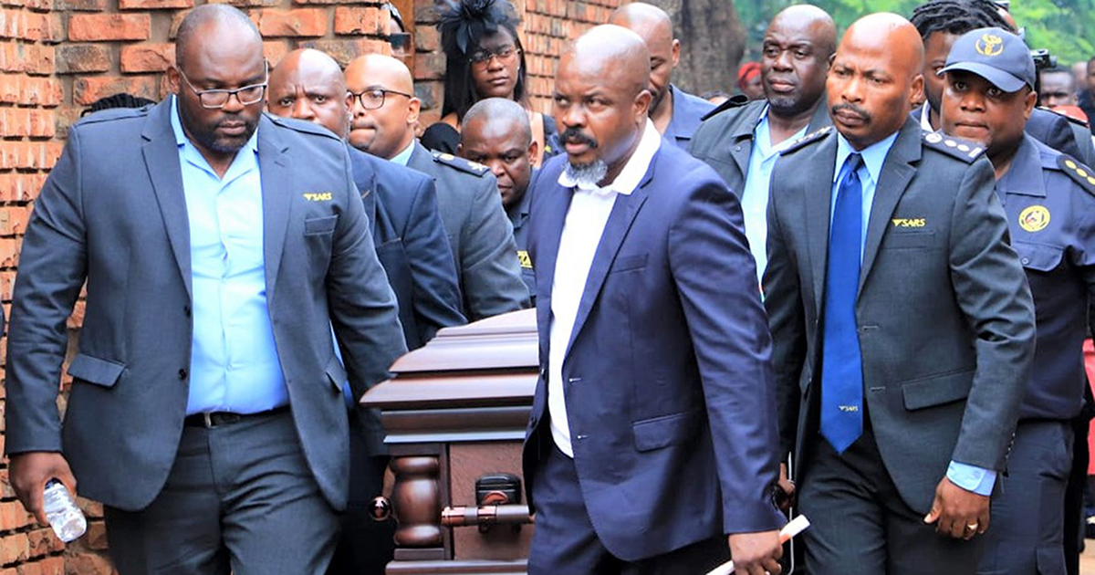Emotional farewell for senior SARS official, Thomas Phupheli