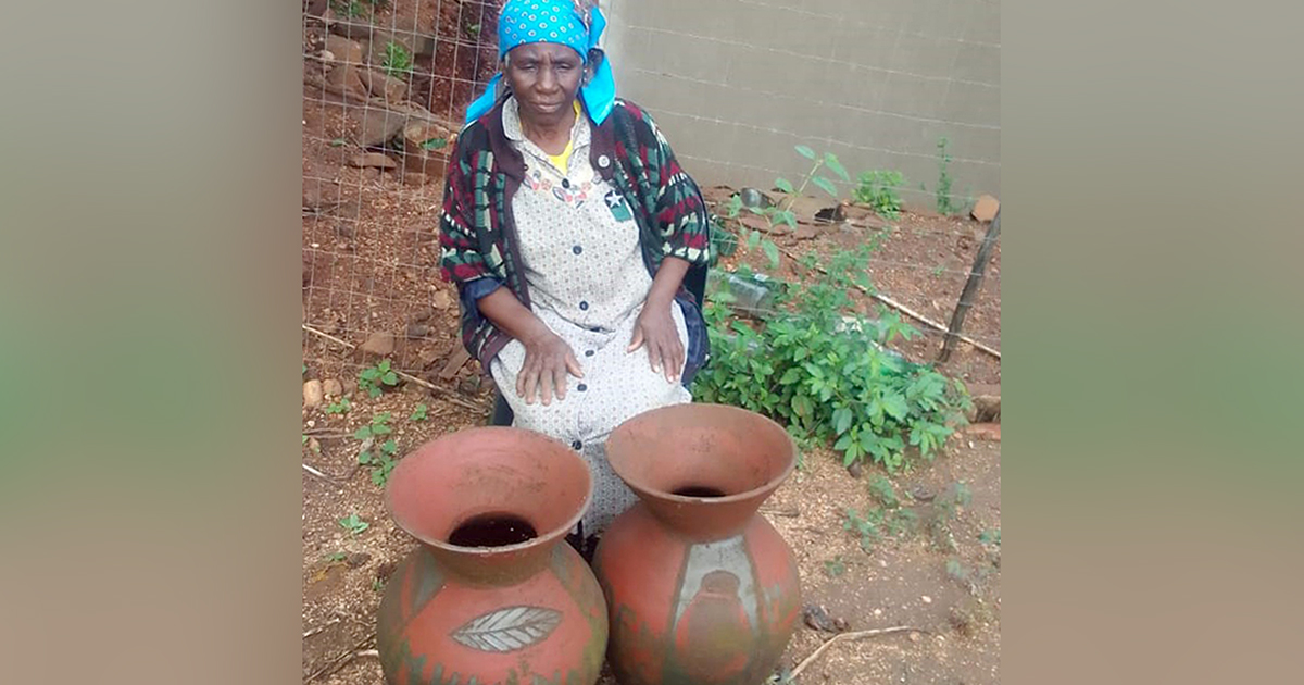 Mashau's clay pots keep poverty at bay