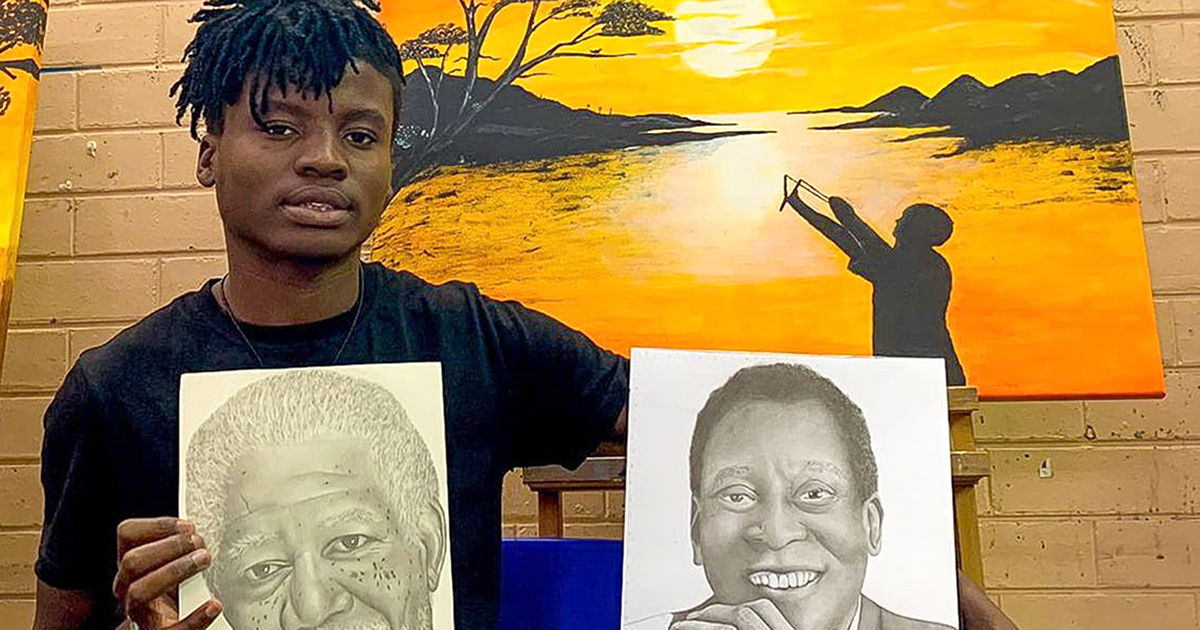Vander the Artist aiming for the top galleries
