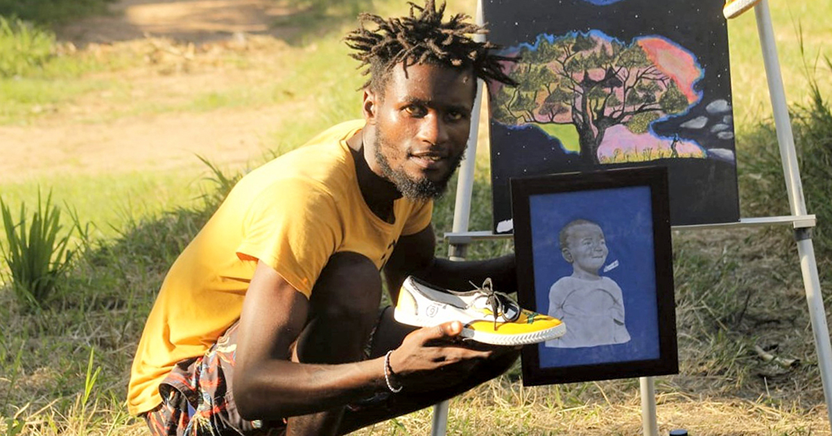 Rhalis Kwv Artist is producing wearable works of art