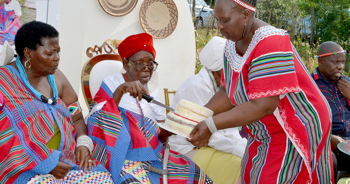 Granny Nemukombame celebrates 100 years