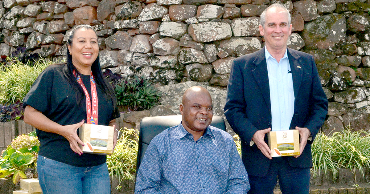 Cuban and Venezuelan delegates visit Tshivhase clan