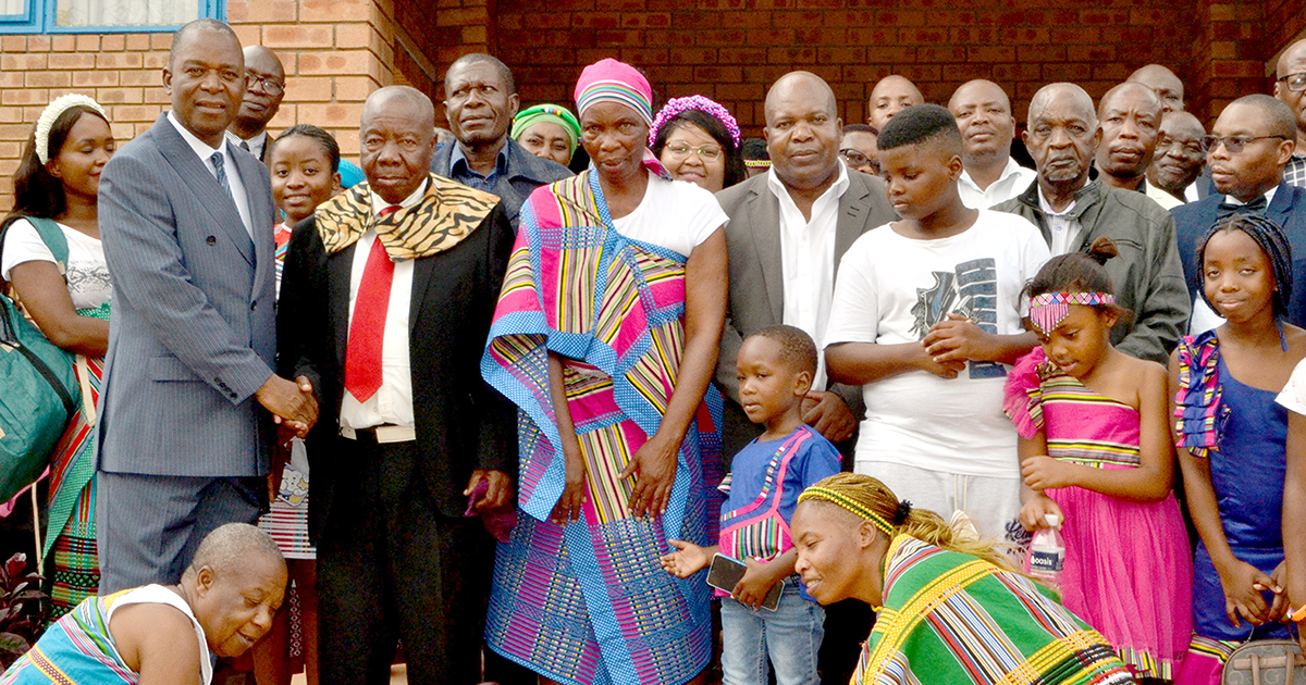 Vhamusanda Tshinetise joins the Living World Gospel Mission Church