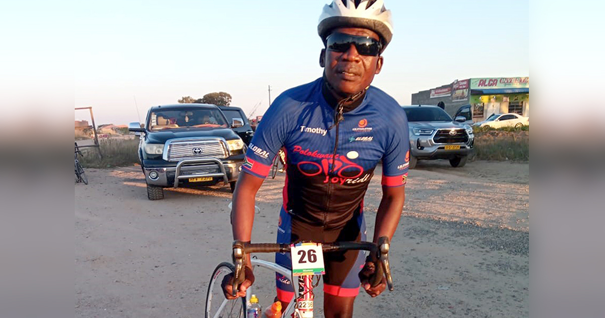 Ramadwa takes second place in Zim cycle challenge
