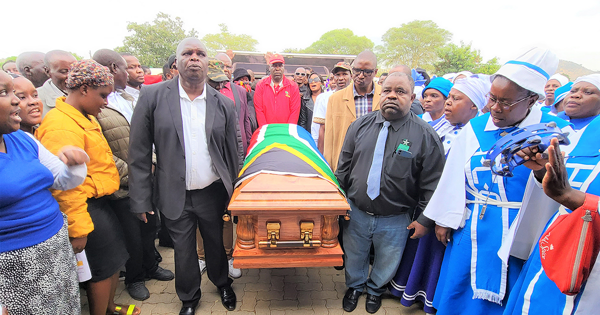 Tributes for Musina's late Cllr Selina Phiri at funeral