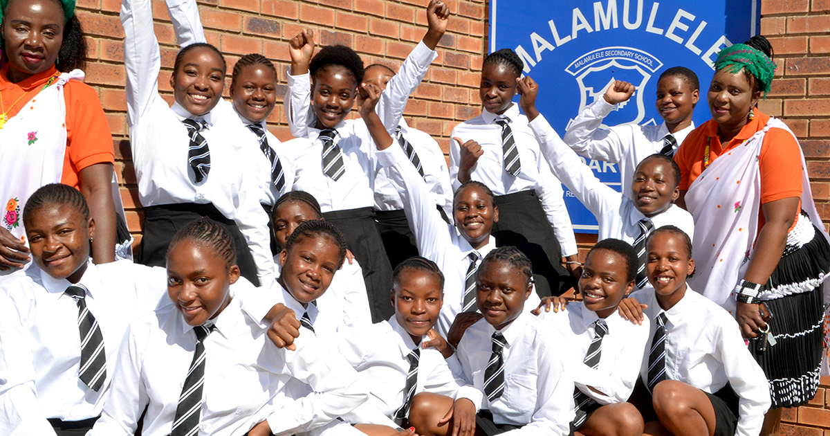 Learners of Malamulele High now have school to be proud of