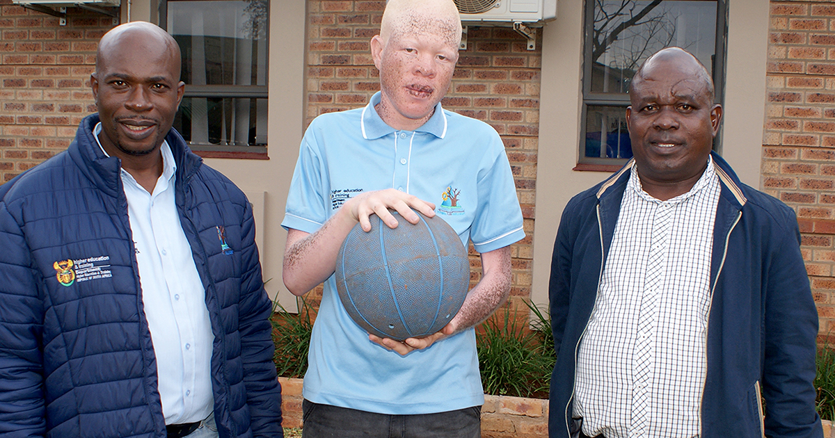 Former soccer star now helps disabled learners
