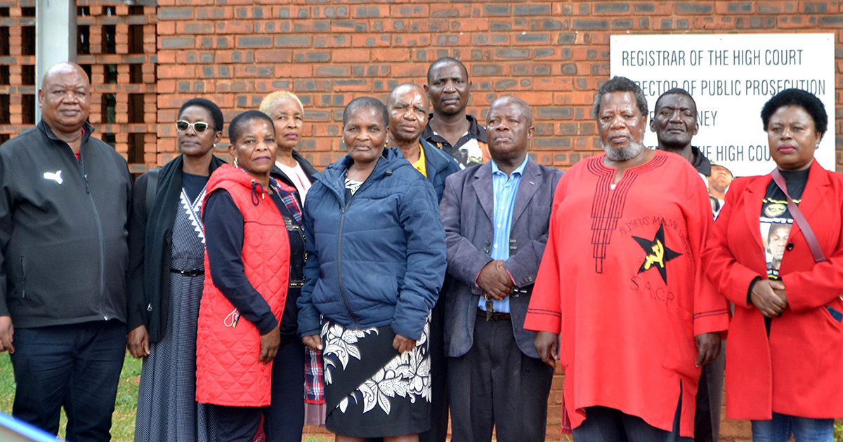 Date set at last for SAMWU murder trial to begin