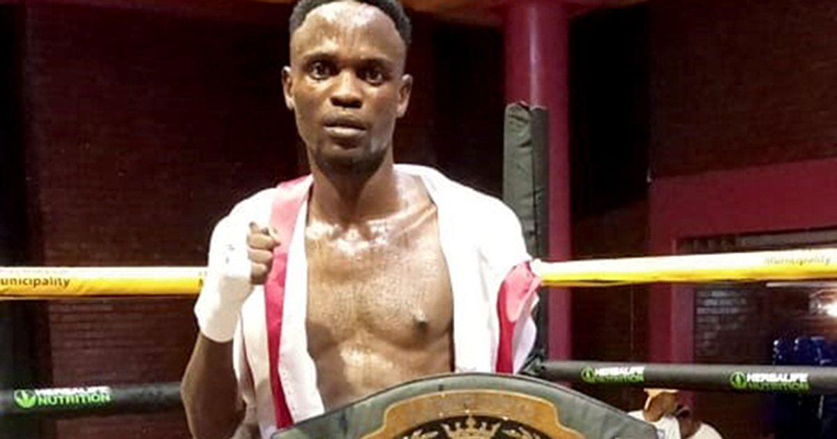 Defeat may have ended Mudzanani's boxing career