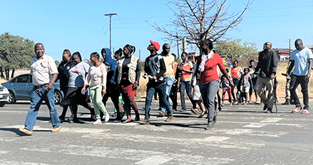 Ho farwa khampheini ya tsireledzo ya vhaenda nga nayo kha N1 Musina.