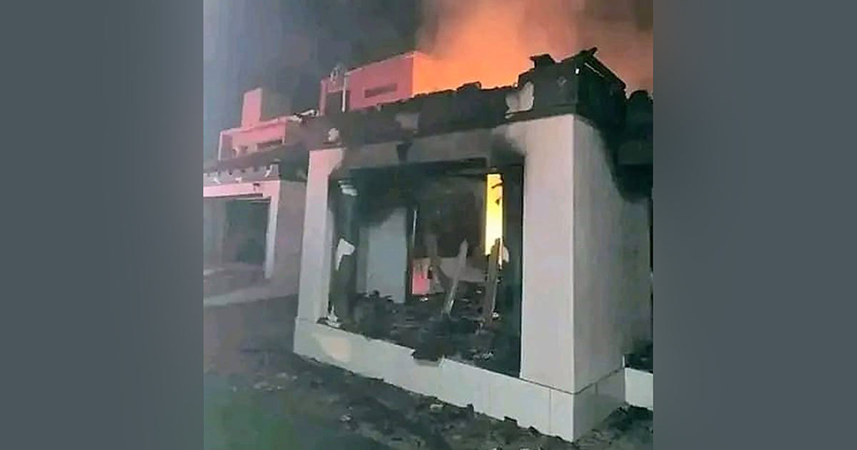 Family lives in fear after late BMF leader's mansion gets torched