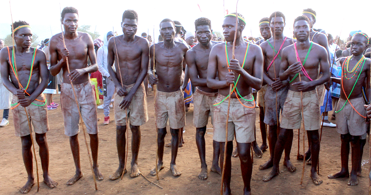 Boys return healthy and safe from initiation school at Mashamba